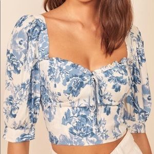 Reformation Luna Top Size 2